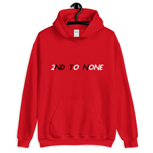 2ND TO NONE LOGO HOODIE - RED